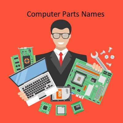 Computer Parts Name In Hindi
